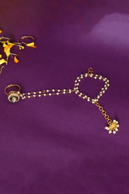 Pearl Multistrand Hathphool 