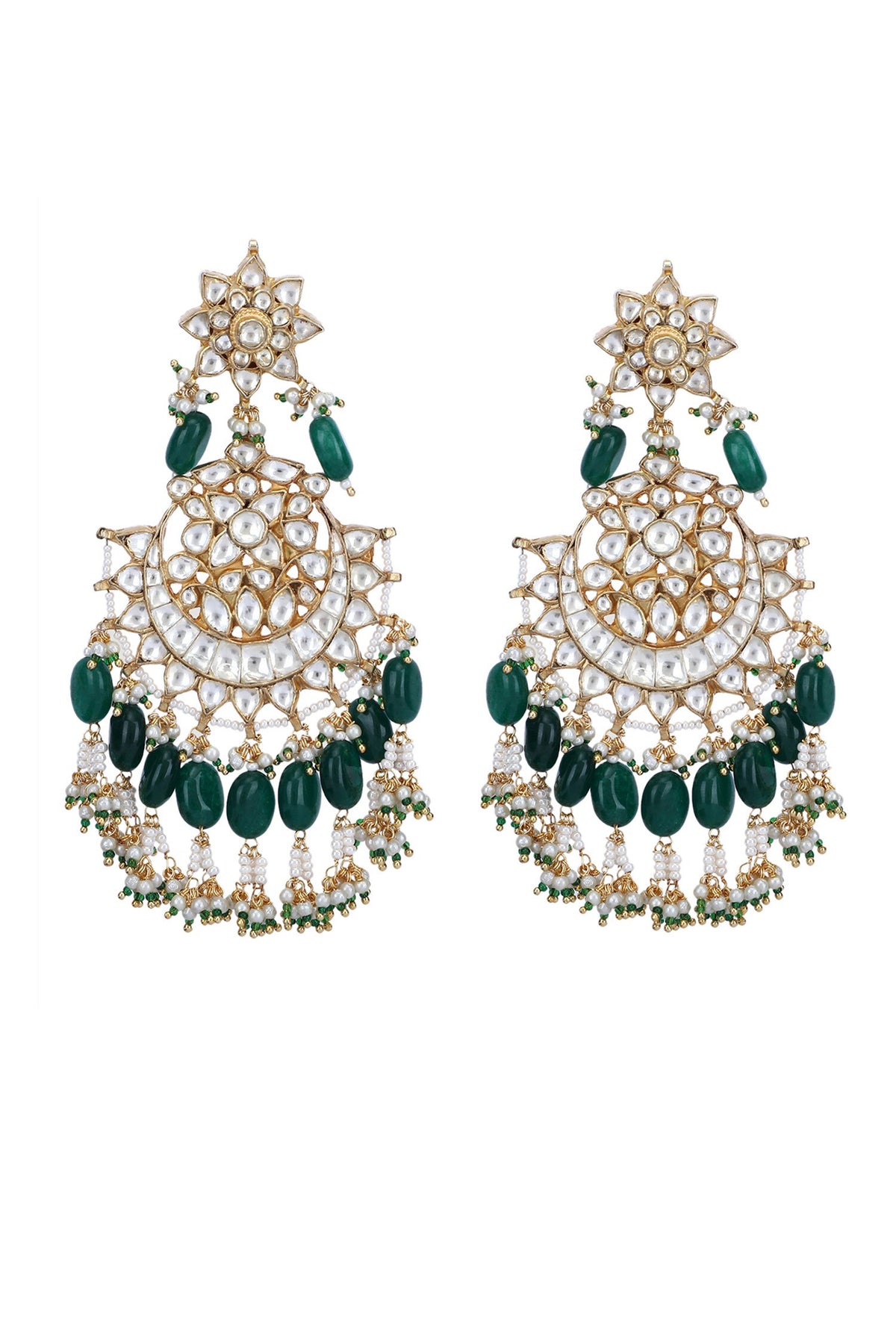 Kundan Embellished Pendant Choker Set 