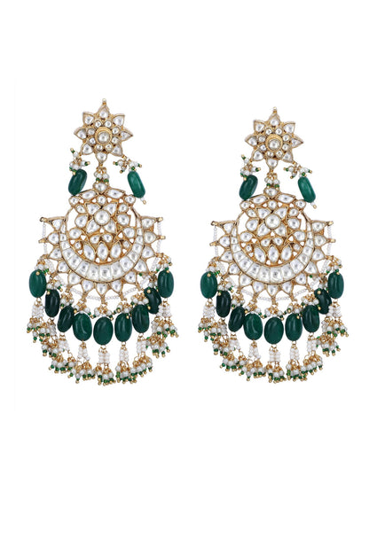 Kundan Embellished Pendant Choker Set 