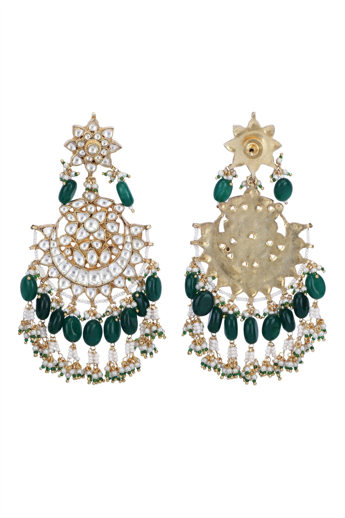 Kundan Embellished Pendant Choker Set 