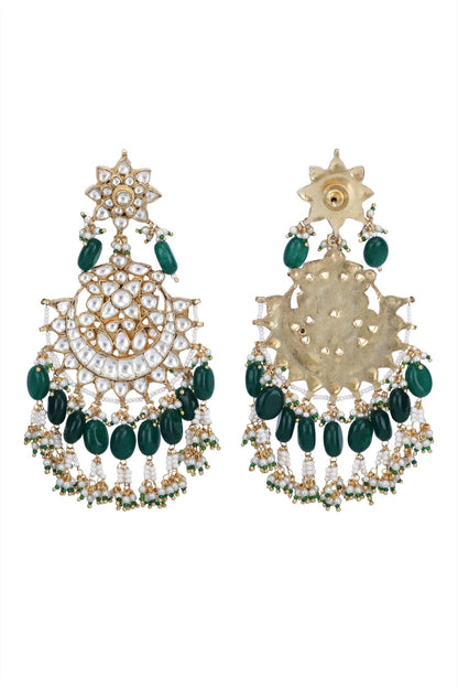Kundan Embellished Pendant Choker Set 