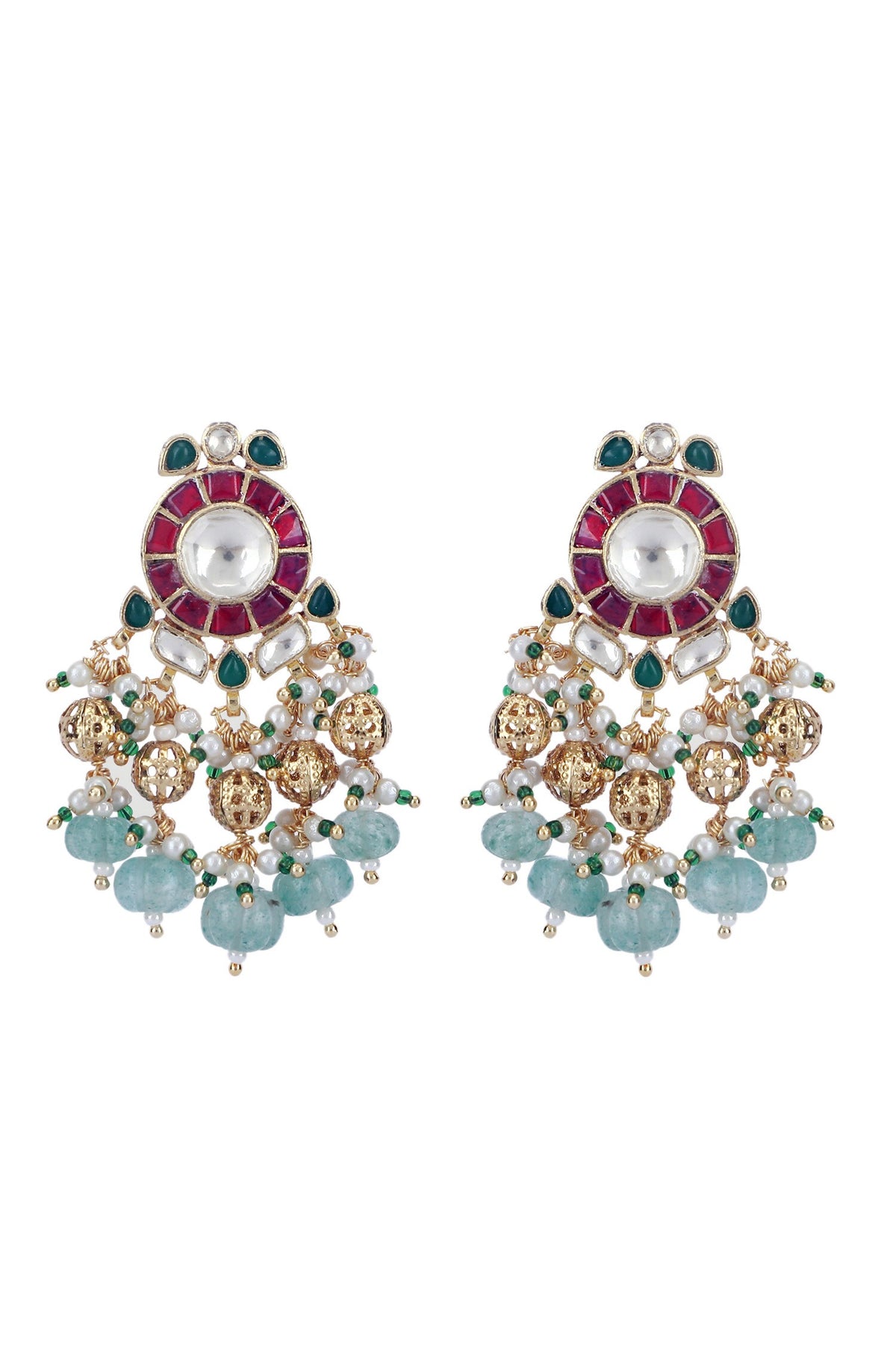 Stone Embellished Necklace Set 