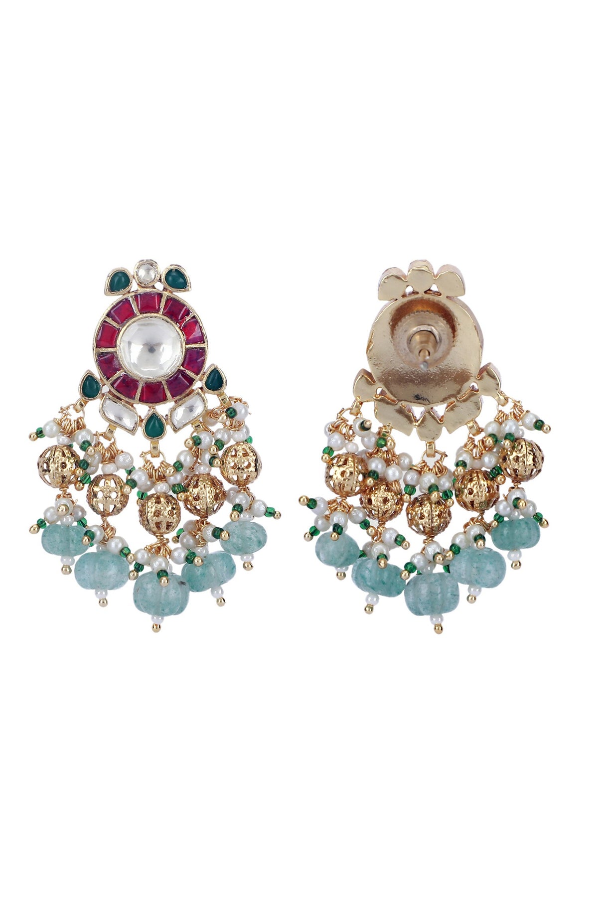 Stone Embellished Necklace Set 