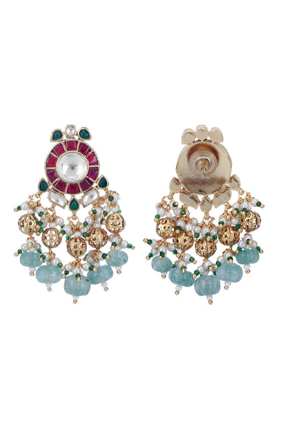 Stone Embellished Necklace Set 