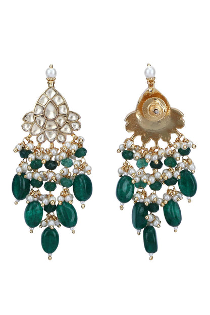 Kundan Embellished Pendant Choker Set 