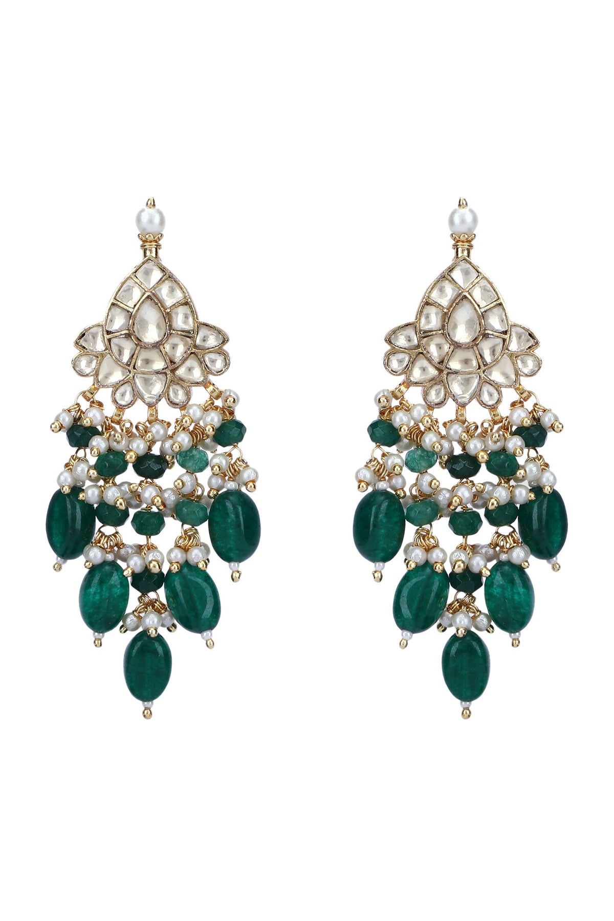 Kundan Embellished Pendant Choker Set 