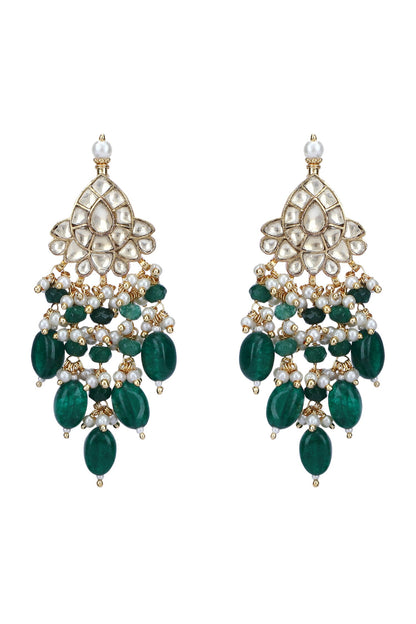 Kundan Embellished Pendant Choker Set 
