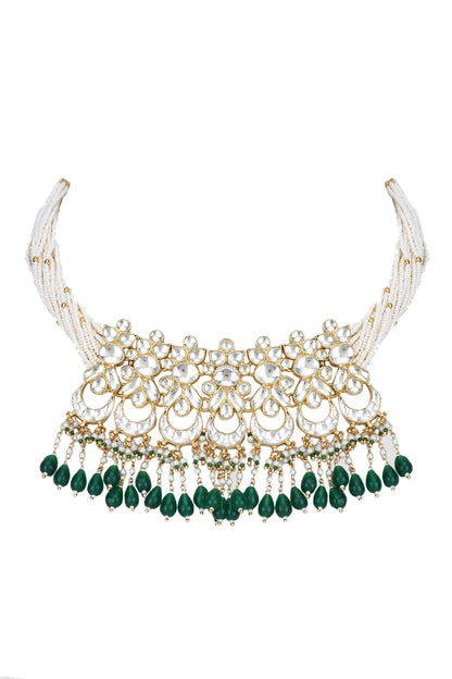 Half Crescent Shaped Choker Set 