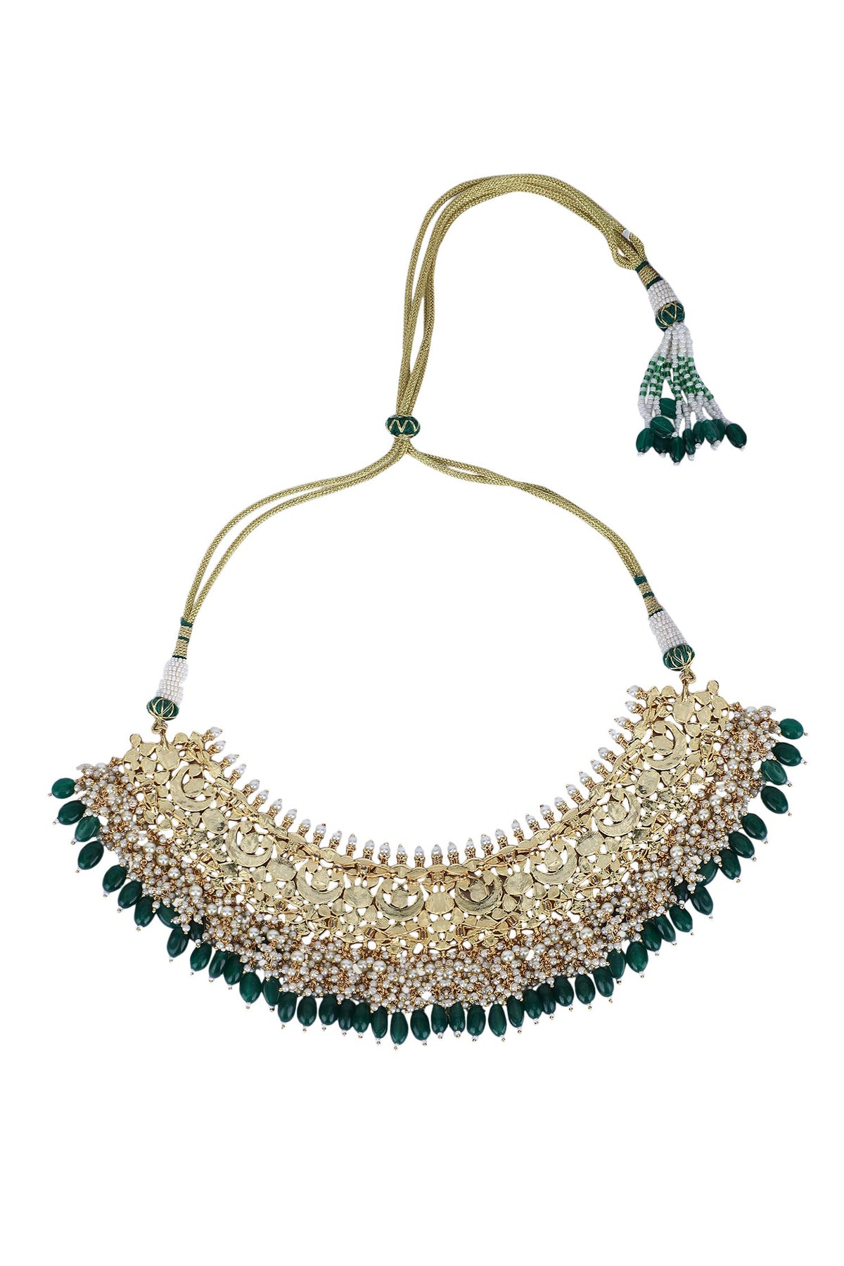 Kundan Studded Necklace Set 