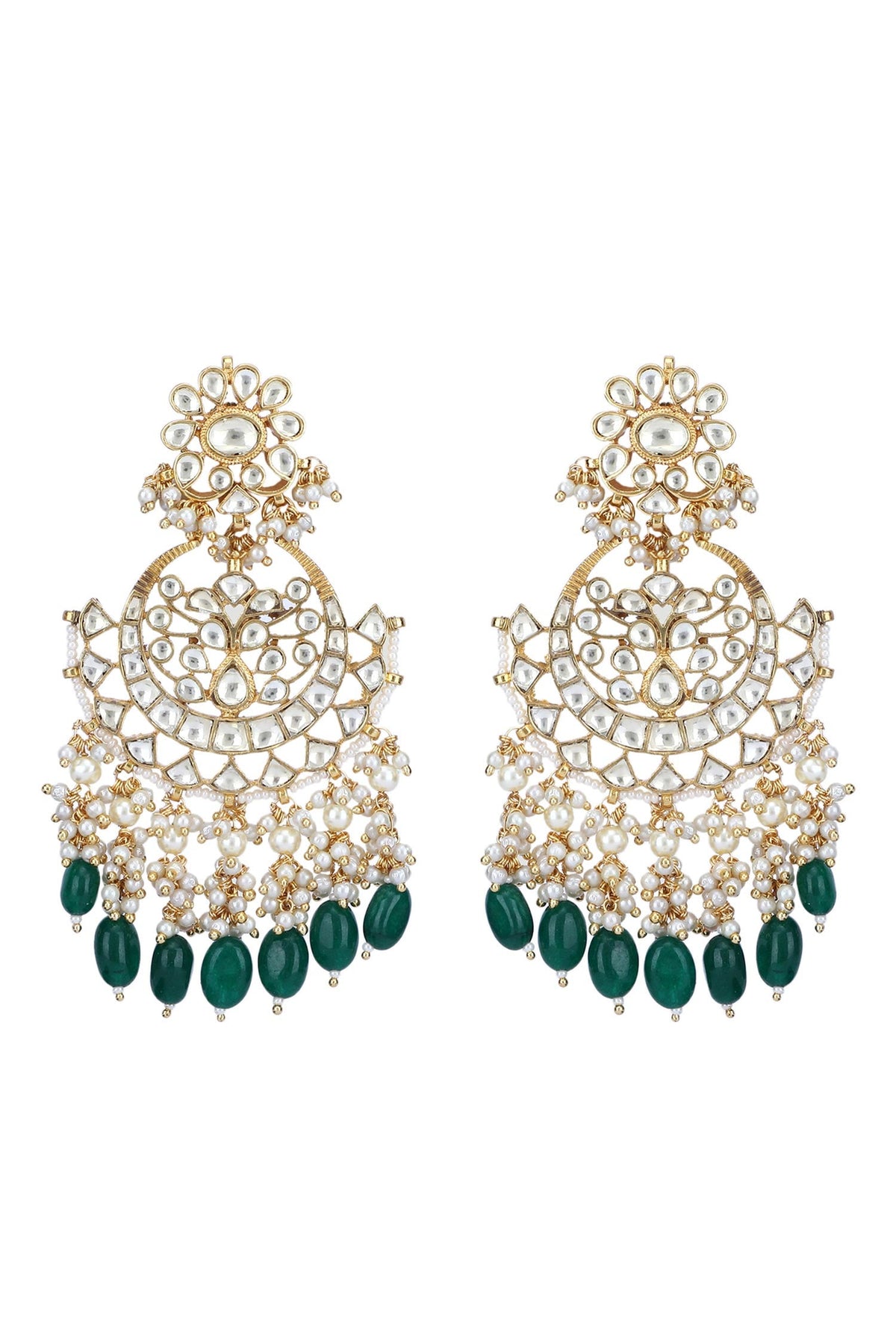 Kundan Studded Necklace Set 
