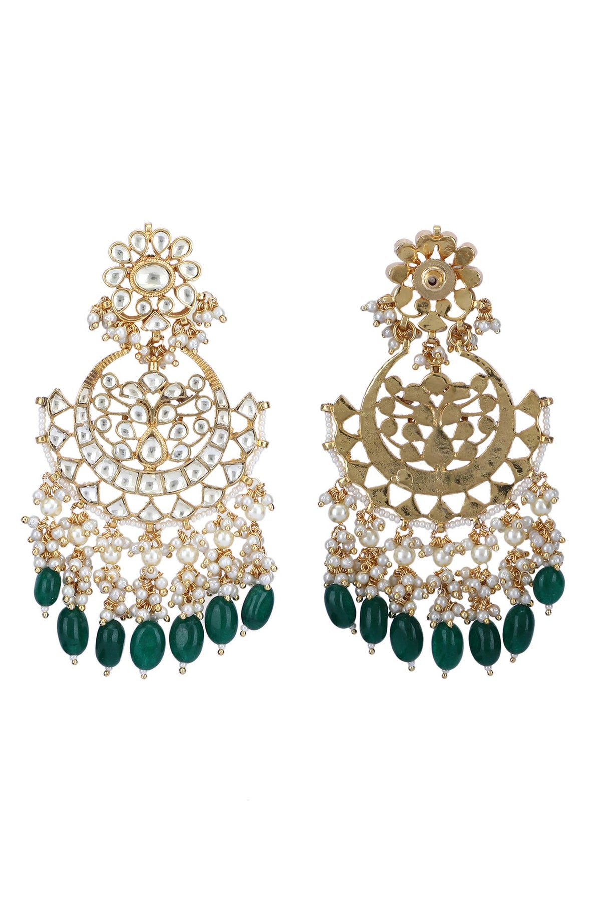 Kundan Studded Necklace Set 