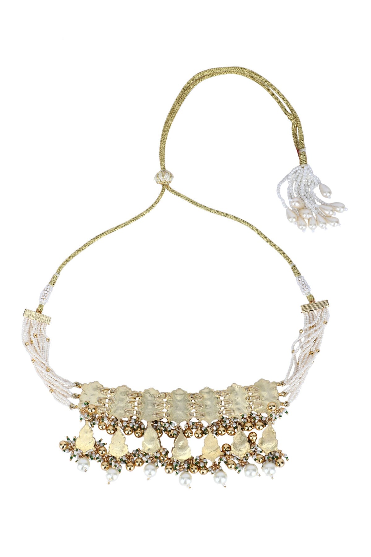 Floral Shaped Choker Set 