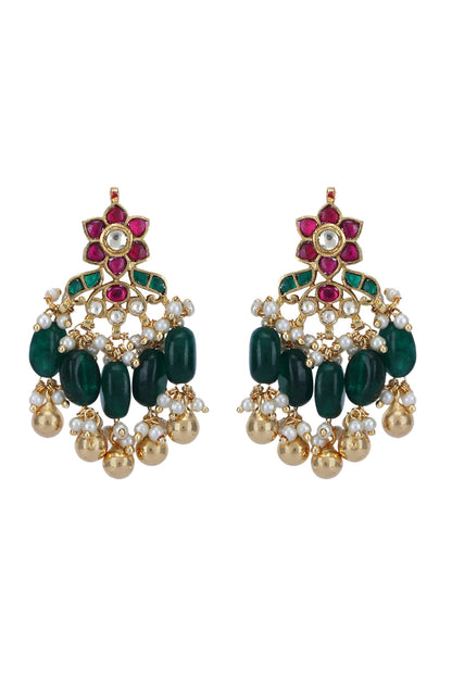 Kundan Studded Pendant Choker Set 
