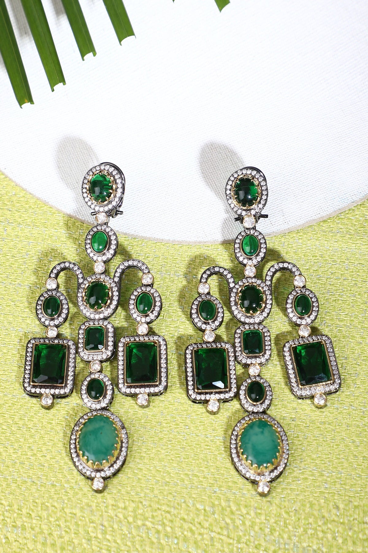 Zirconia Studded Earrings 