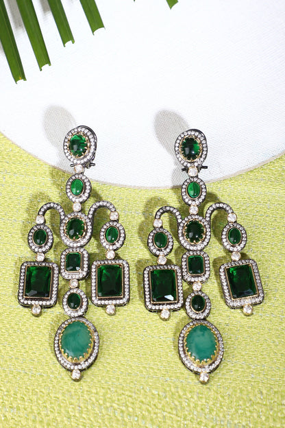 Zirconia Studded Earrings 