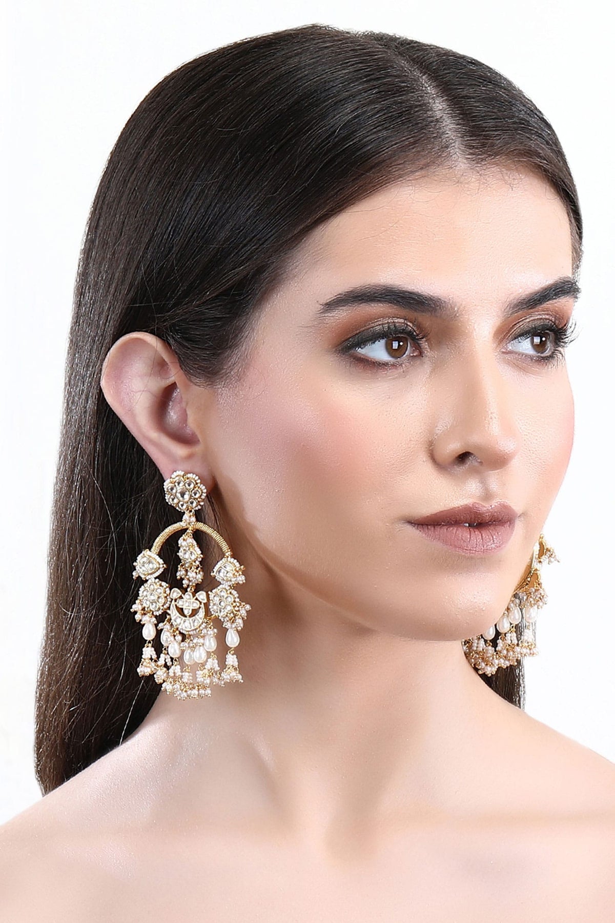 Stone Studded Earrings 