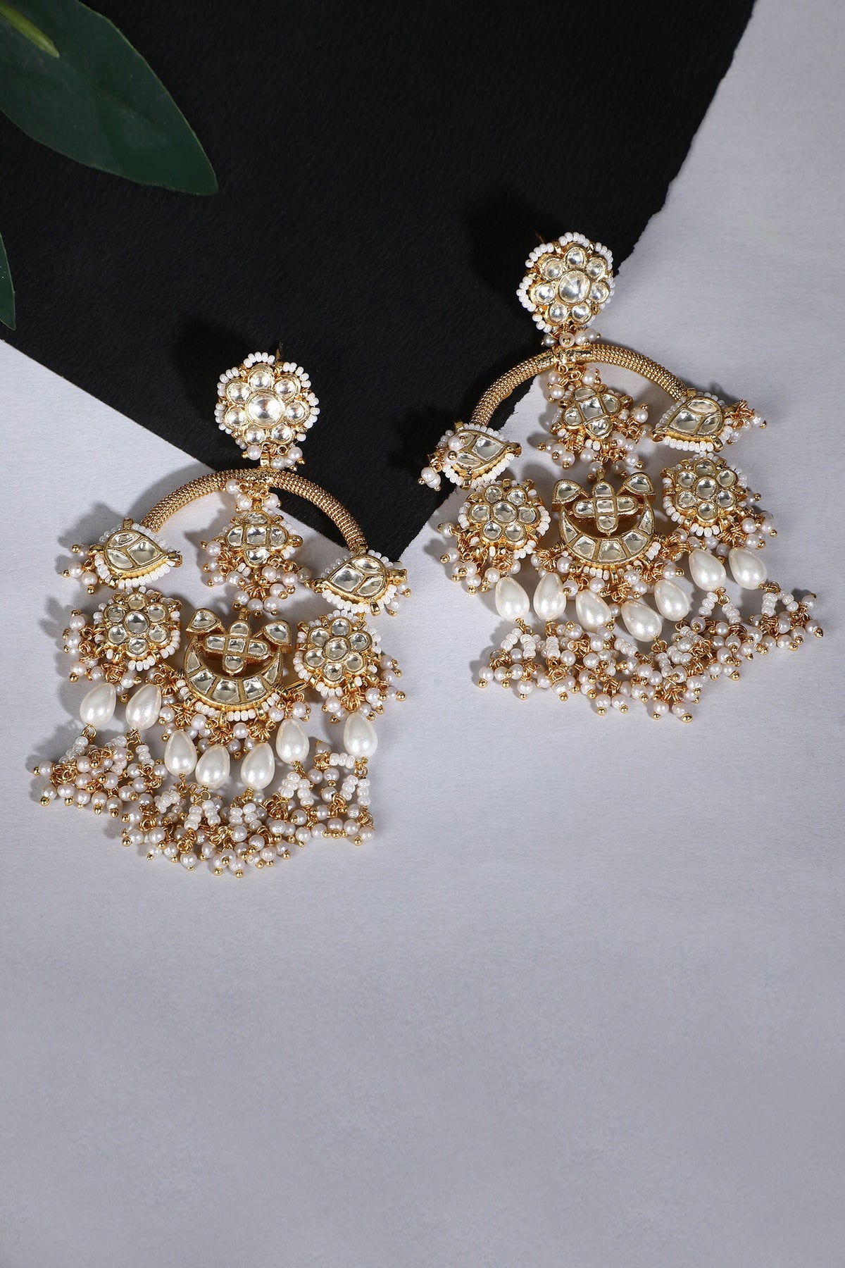 Stone Studded Earrings 