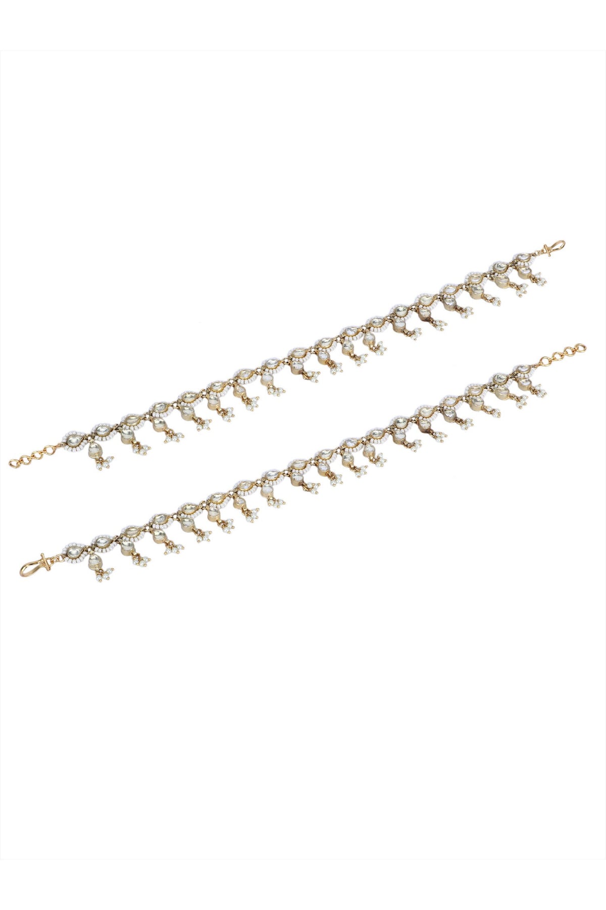 Kundan Embellished Anklets 