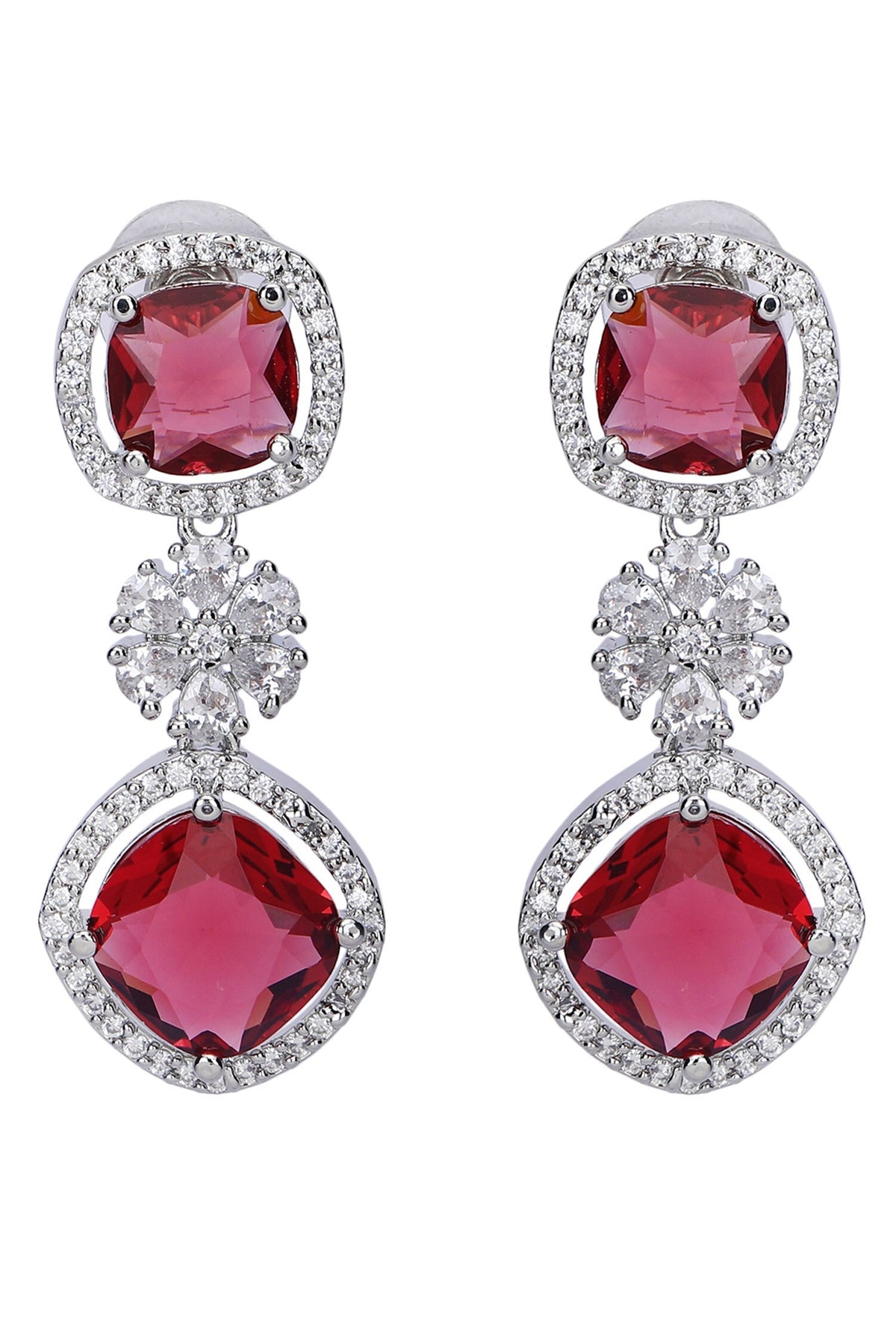 Zircon Embellished Necklace Set 