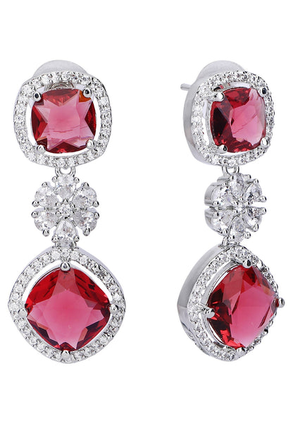 Zircon Embellished Necklace Set 