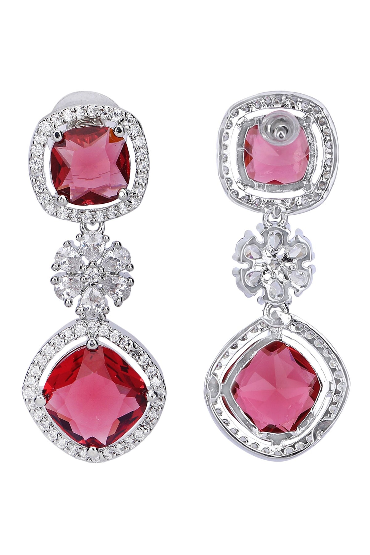 Zircon Embellished Necklace Set 
