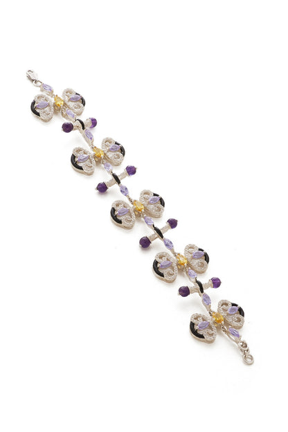 Mughal Motif Studded Bracelet 
