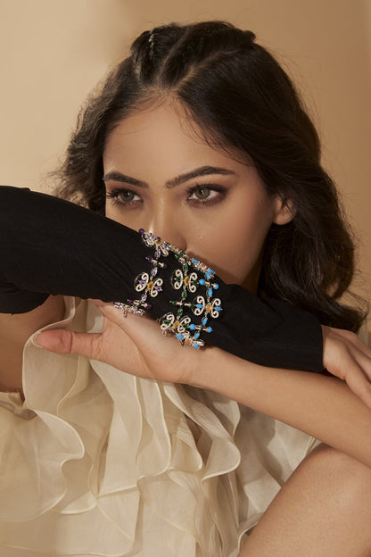 Mughal Motif Encrusted Bracelet 