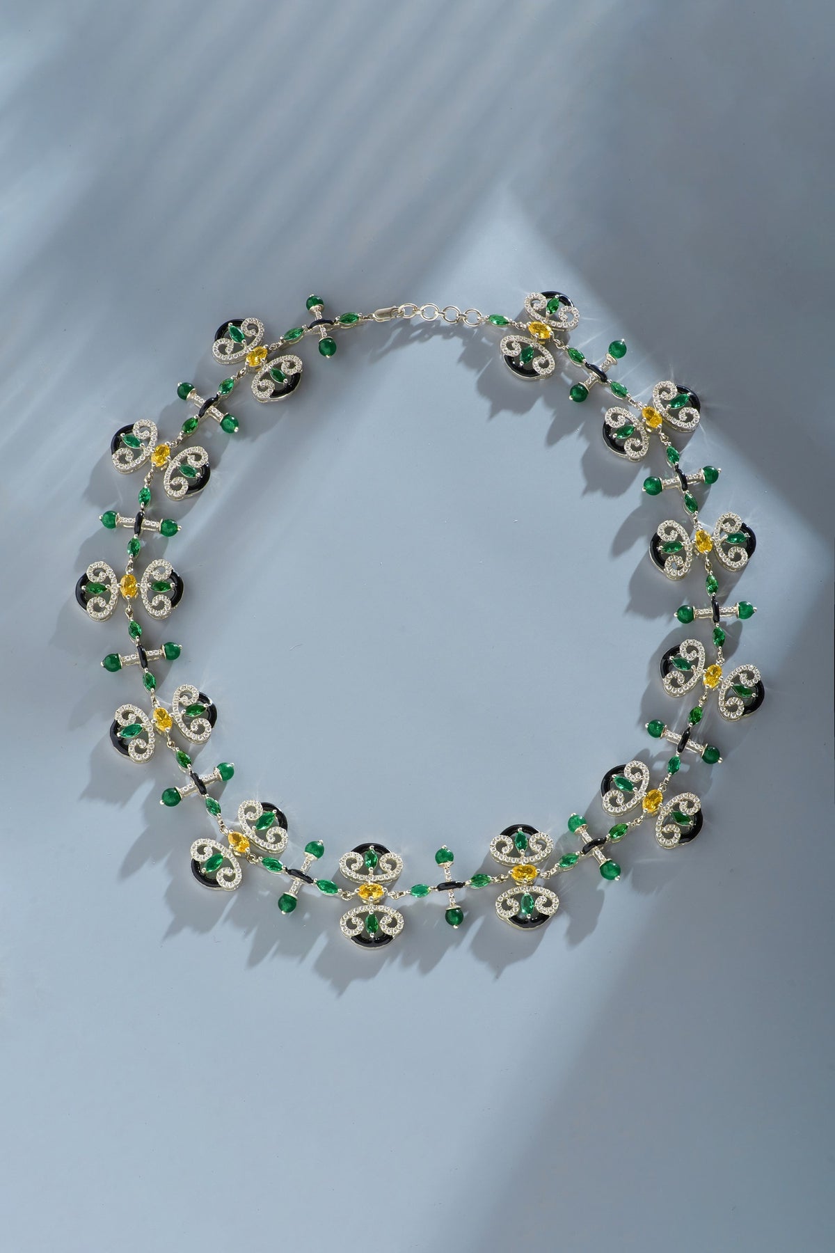 Mughal Motif Encrusted Necklace 