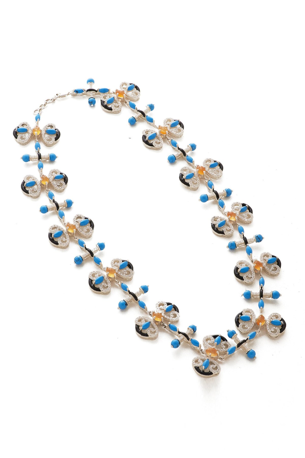 Mughal Motif Embellished Necklace 