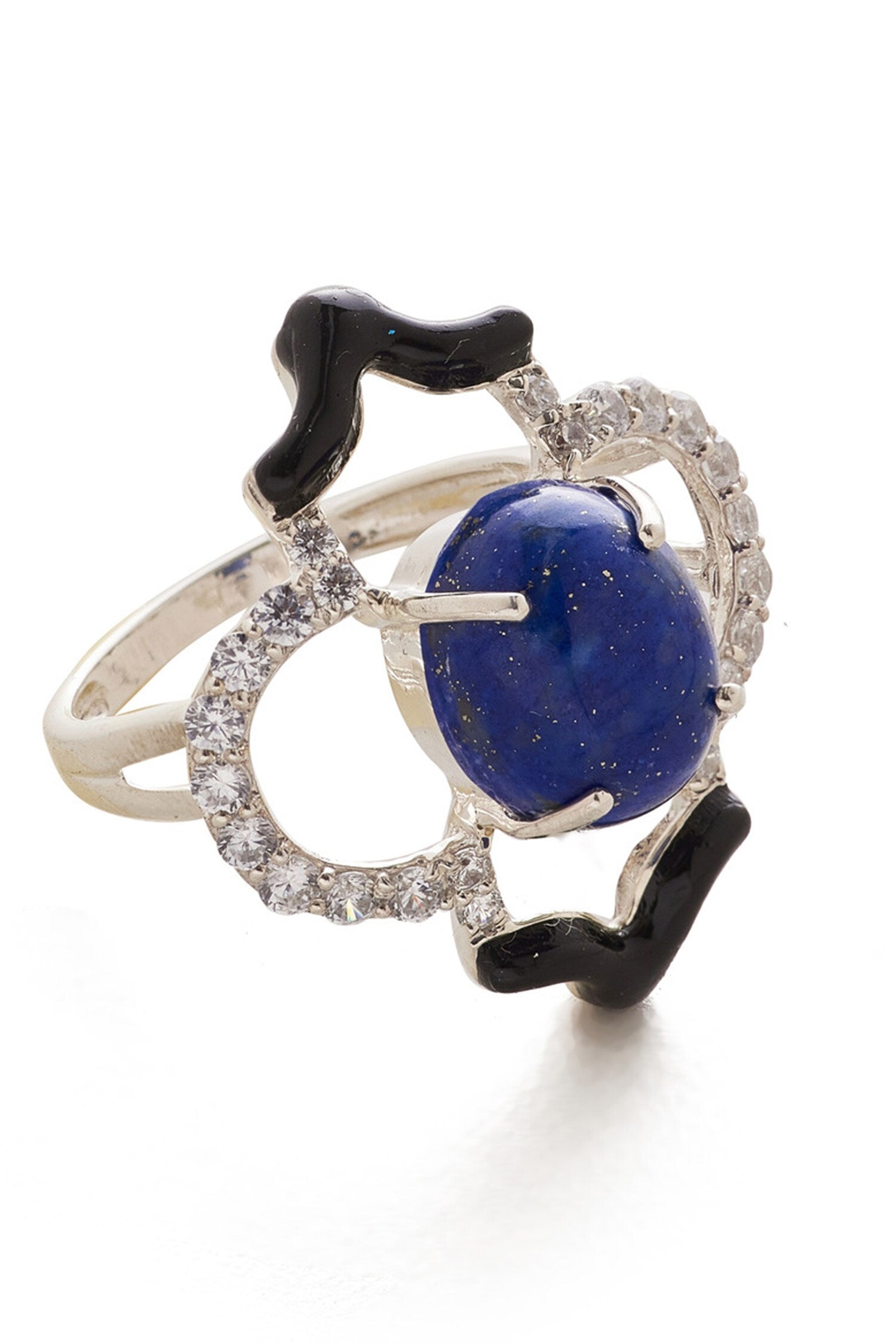 Cubic Zirconia Embellished Ring 