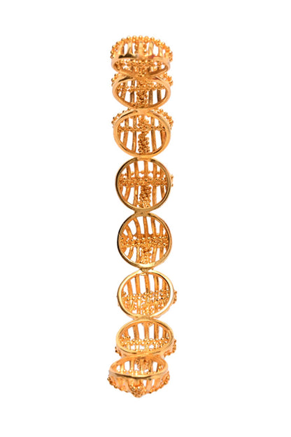 Cutwork Bead Hoops 