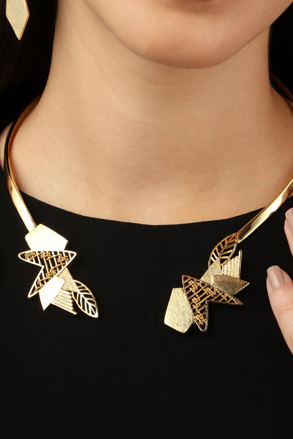 Cutwork Open Necklace 