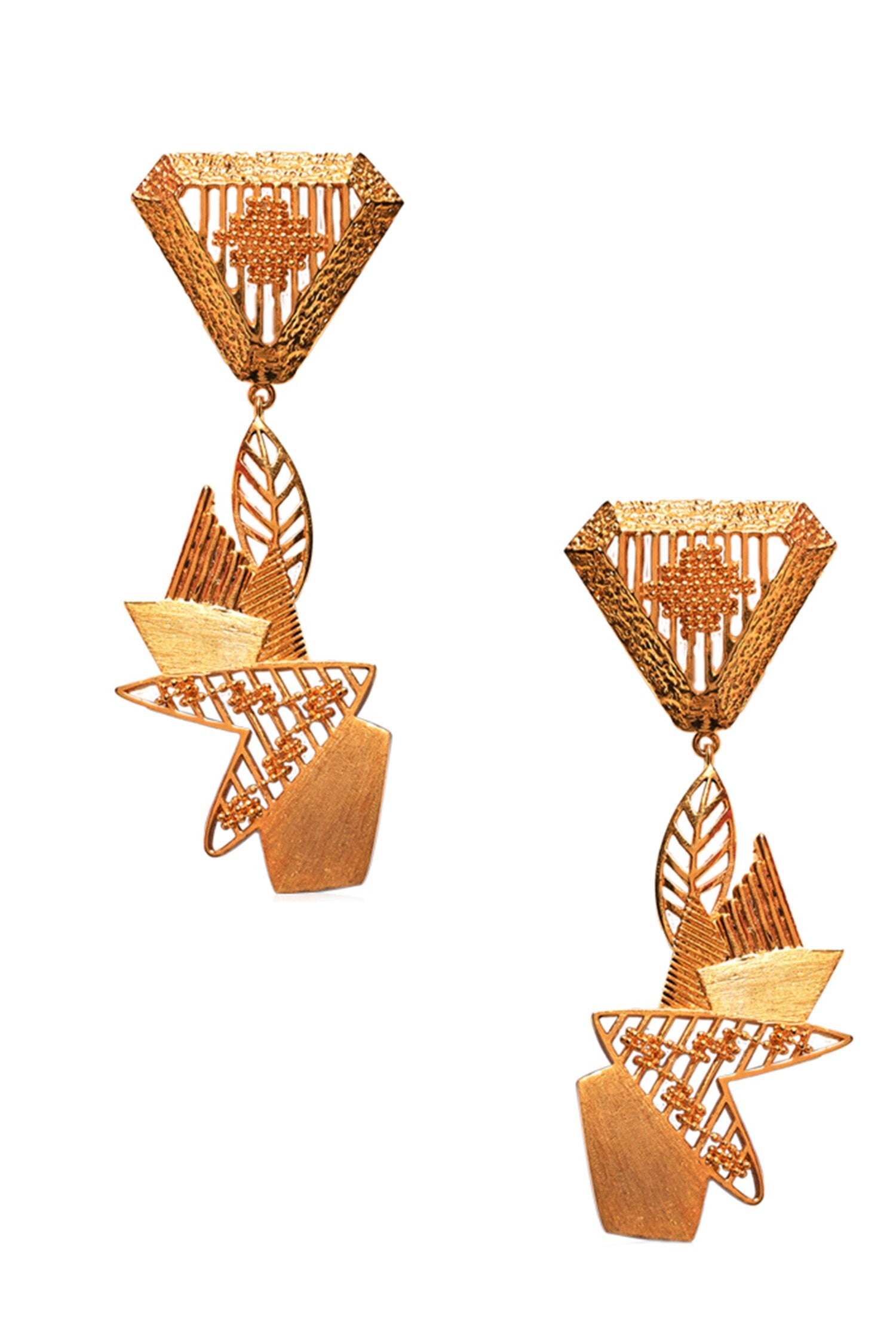 Triangle Shaped Earrings 