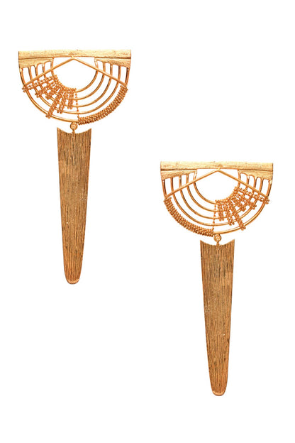 Textured Pattern Earrings 