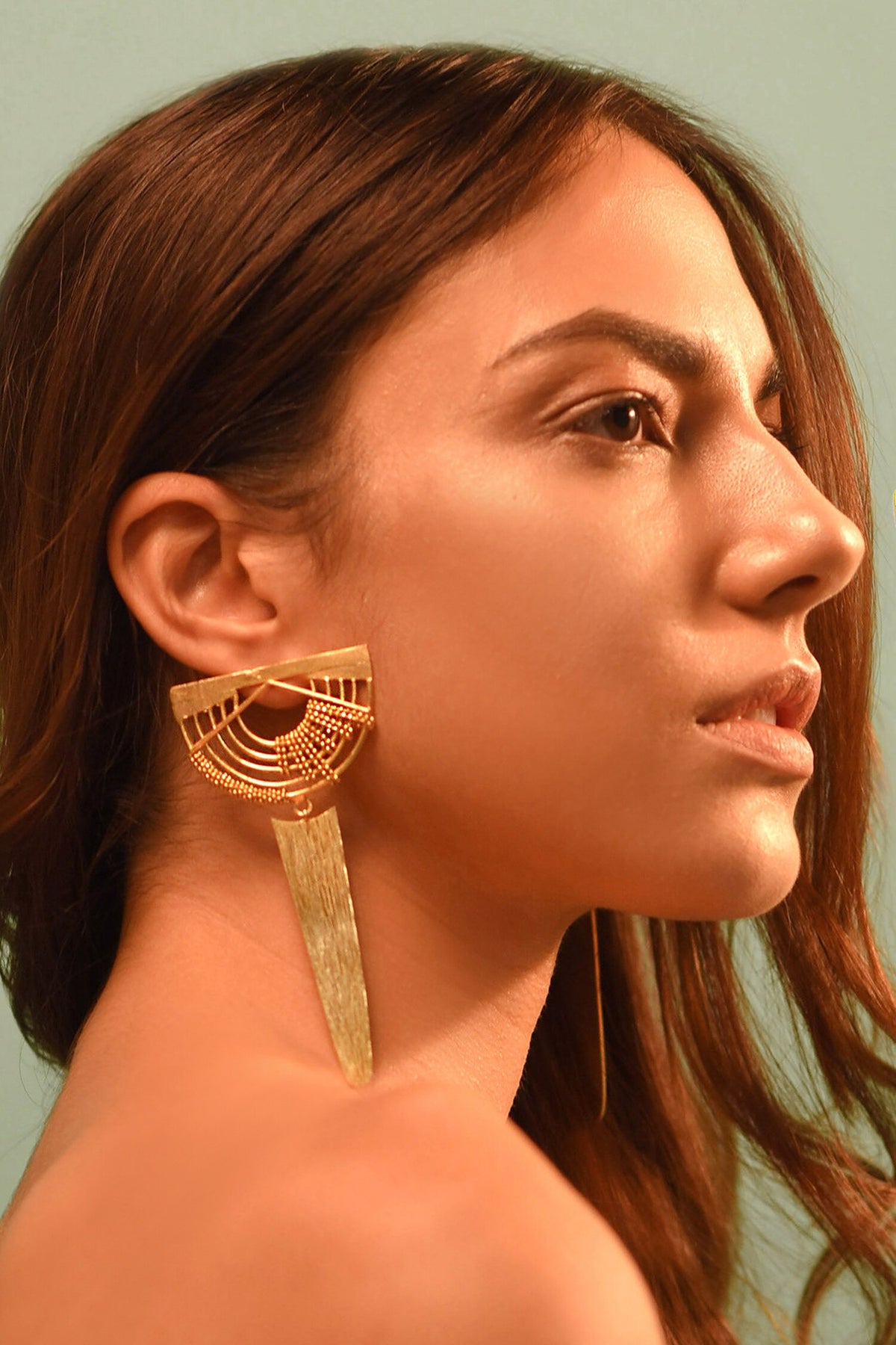 Textured Pattern Earrings 