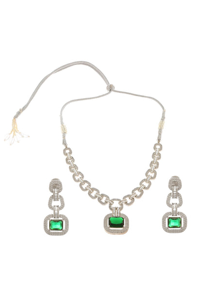Embellished Pendant Necklace Set 