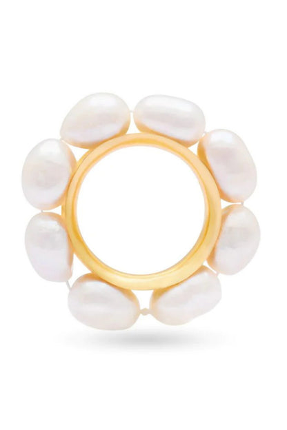 Baroque Pearl Embellished Ring 