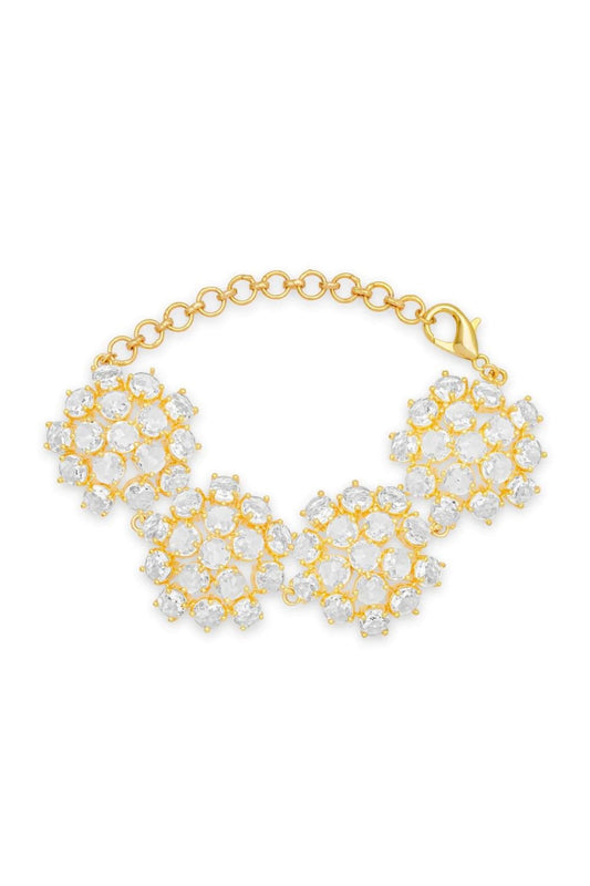 Flower Embellished Bracelet 