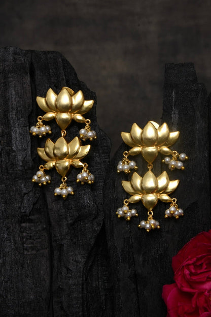 Embellished Padmini Dangler Earrings 