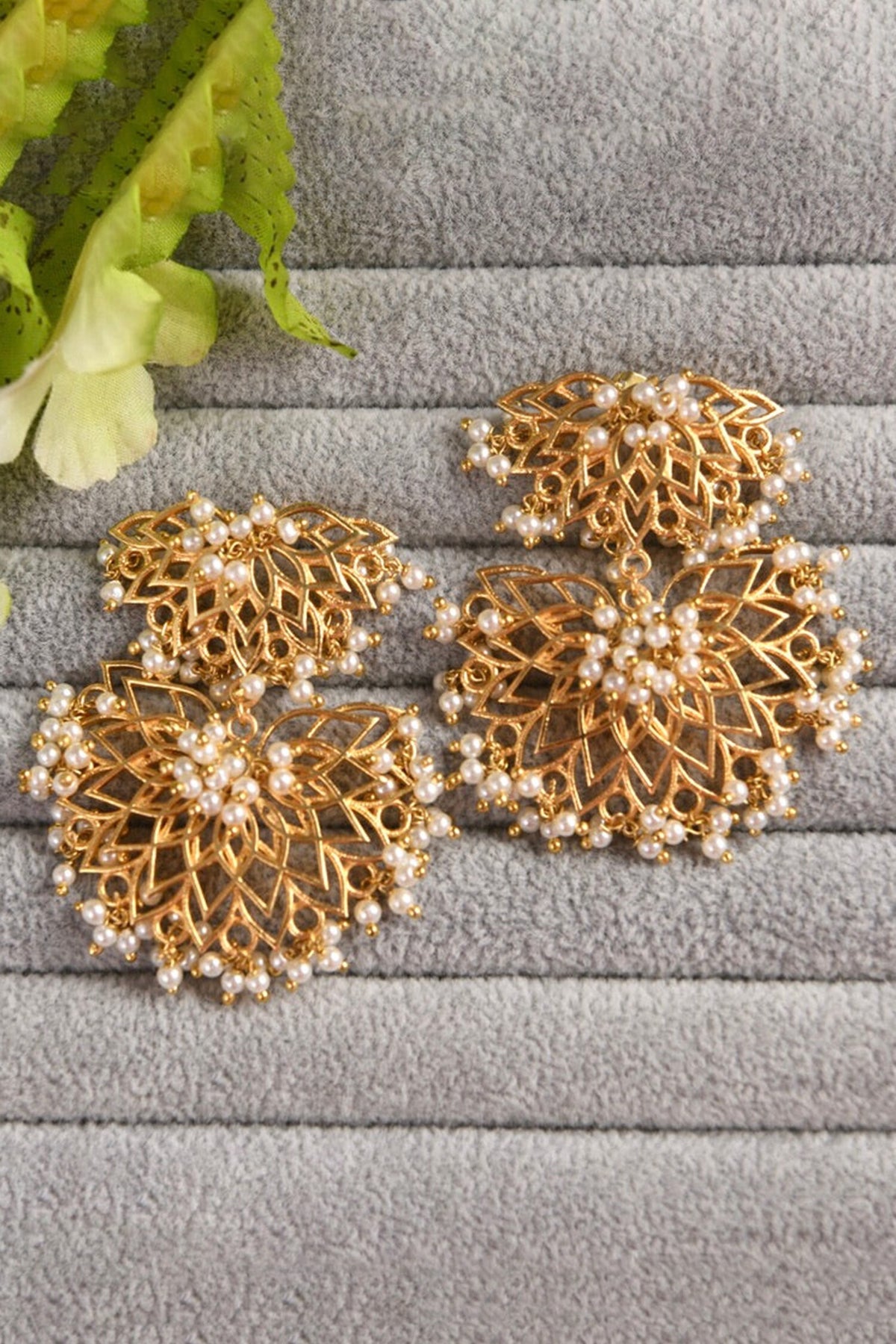 Embellished Mohini Dangler Earrings 
