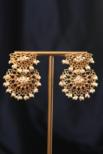 Embellished Mohini Dangler Earrings 