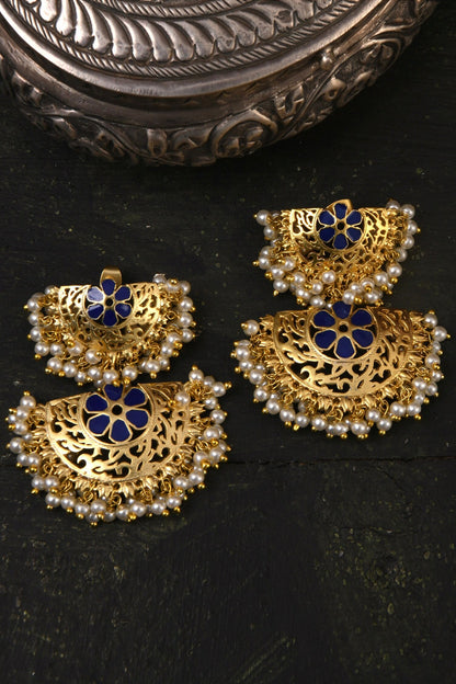 Embellished Mogra Necklace Set 