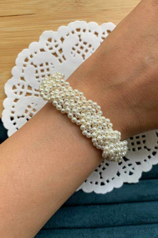 Pearl Braided Bracelet 