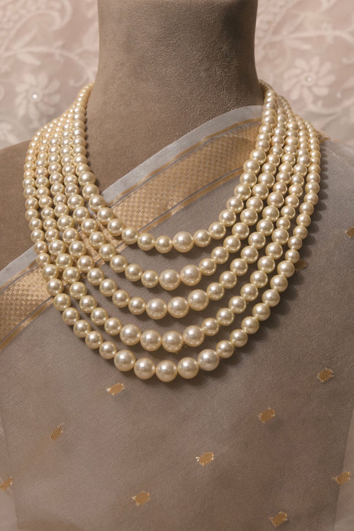 Pearl Multilayer Necklace 
