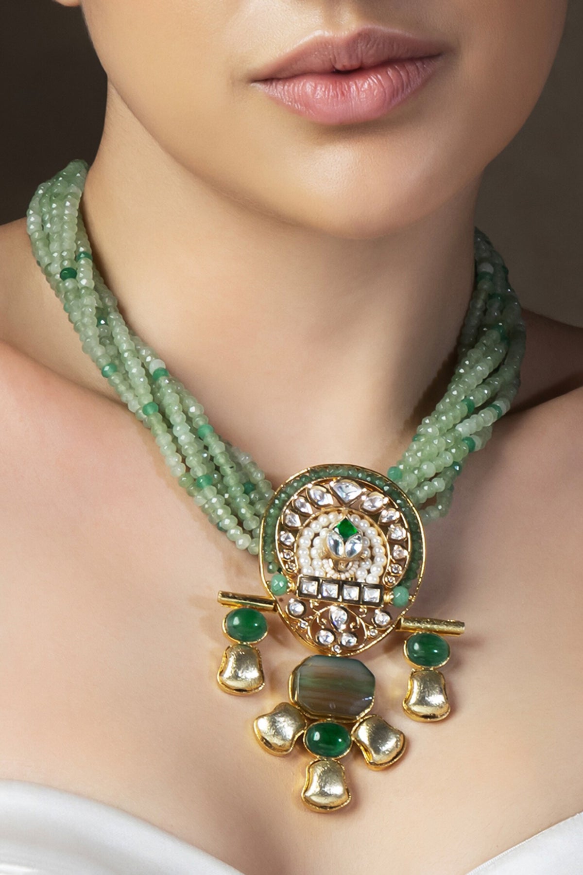 Bead Twist Necklace 