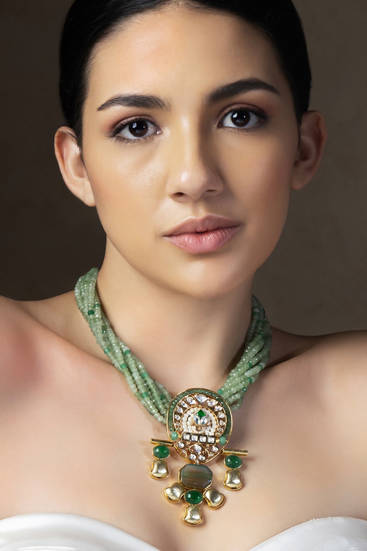 Bead Twist Necklace 