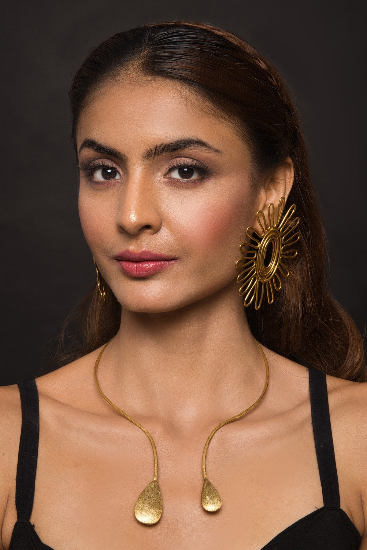 Iba Drop Open Necklace 