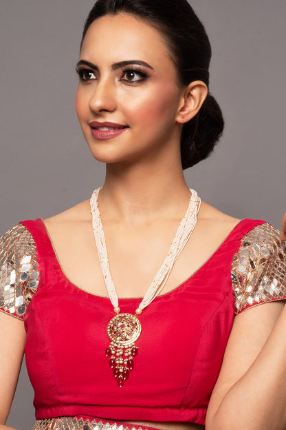 Jadau Stone Studded Necklace 
