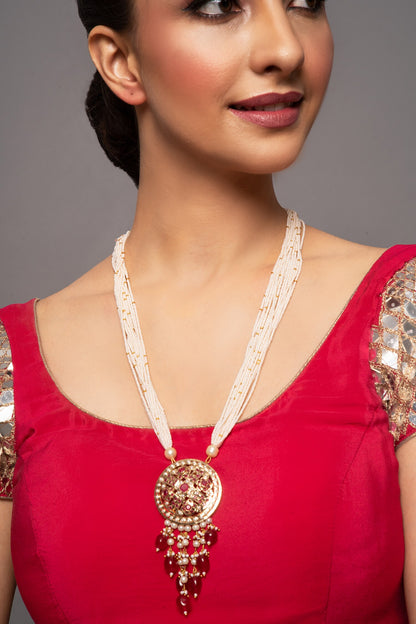 Jadau Stone Studded Necklace 