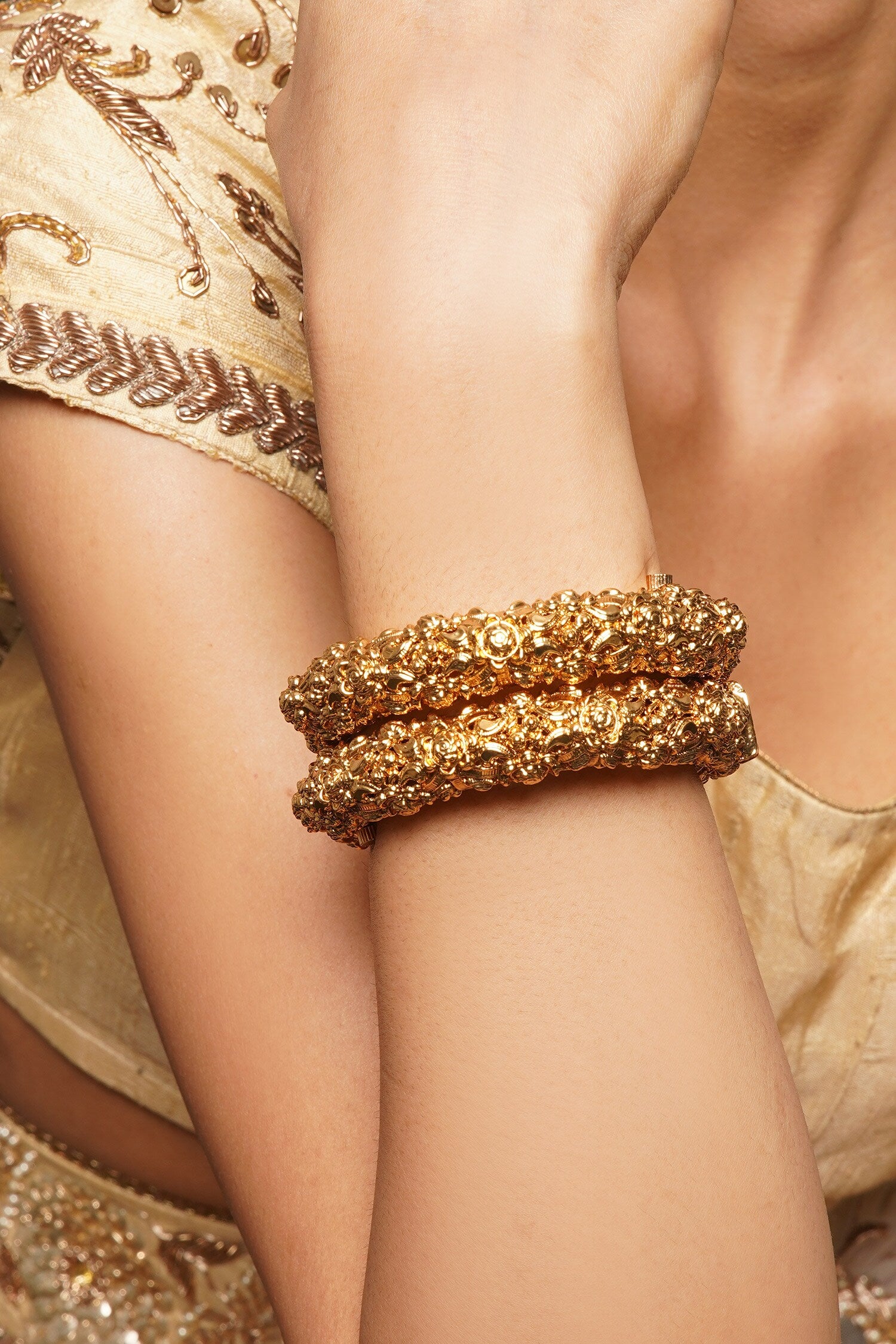 Anvi Temple Kada - 2 Pcs 